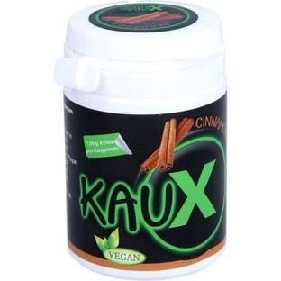 KAUX Dental Care Chewing Gum Cinnamon/Cinnamon with Xylitol 40 pcs.
