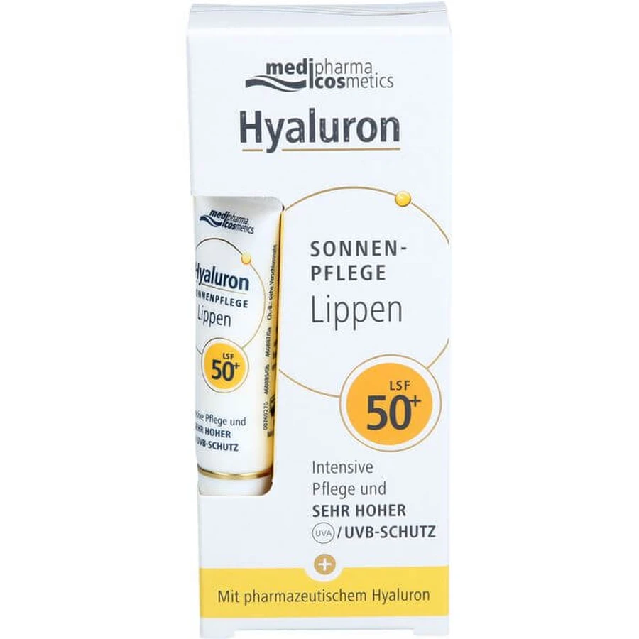 HYALURON SONNENPFLEGE lippenbalsem SPF 50+ 7 ml