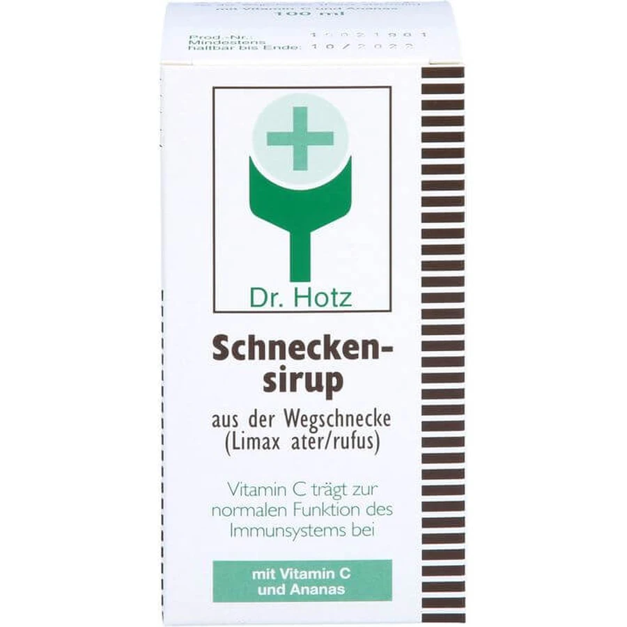 SCHNECKEN-EXTRAKT-Sirup Hotz 100 ml