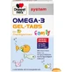 DOPPELHERZ Omega-3 Gel-Tabs family system 120 St.