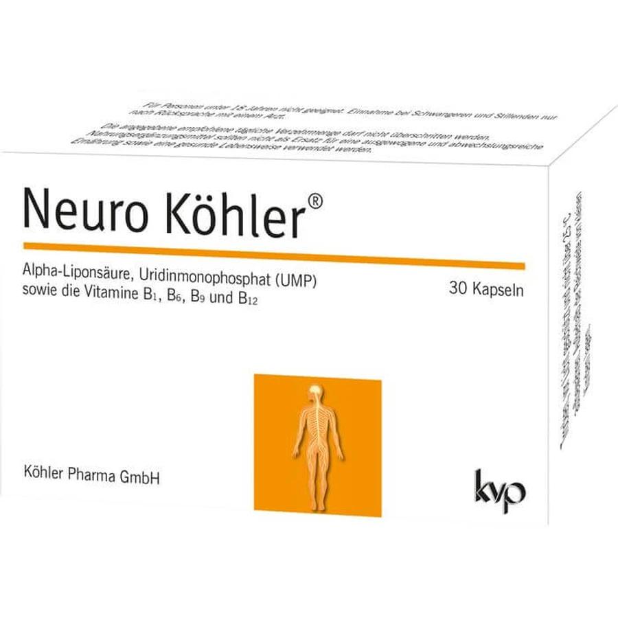 NEURO KÖHLER Cápsulas 30 Cápsulas