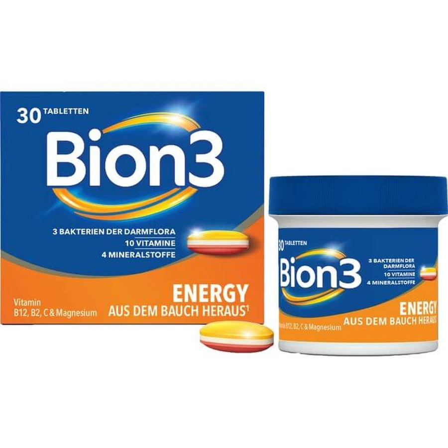 BION3 Energy Comprimidos 30 unid.