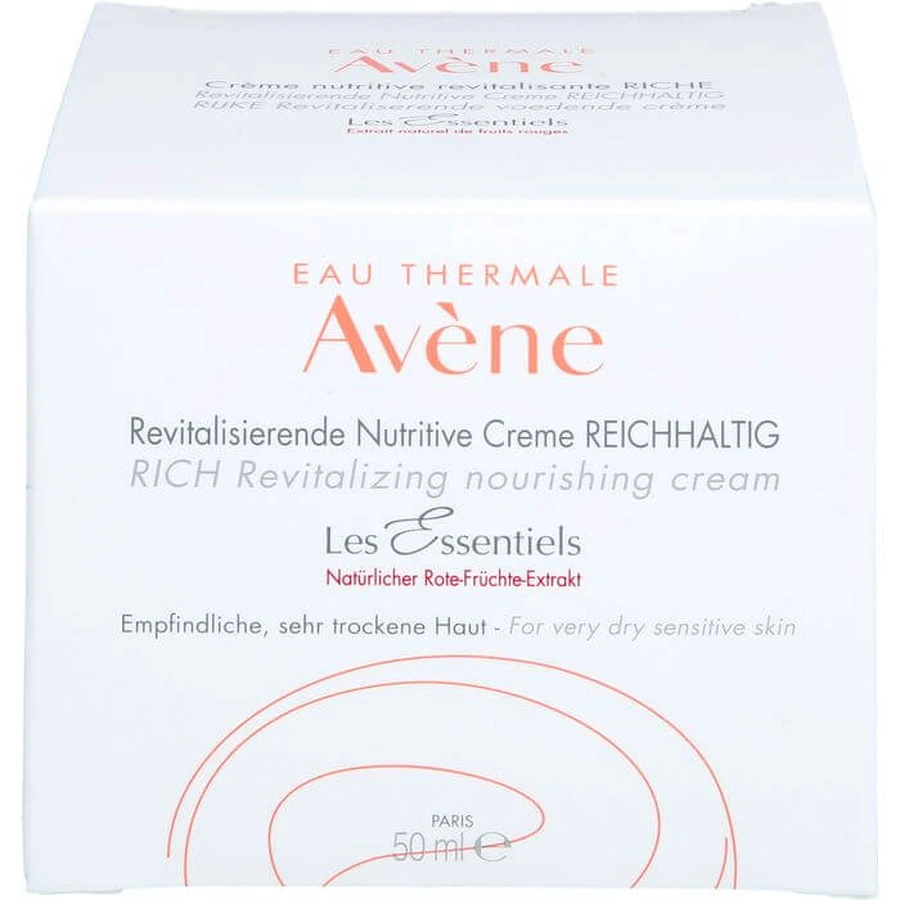 AVENE Les Essentiels revit.nutritive cream rich 50 ml