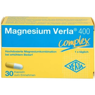MAGNESIUM VERLA 400 Capsules 30 Capsules