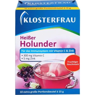 KLOSTERFRAU Broncholind warme vlierbessenkorrels 150 g