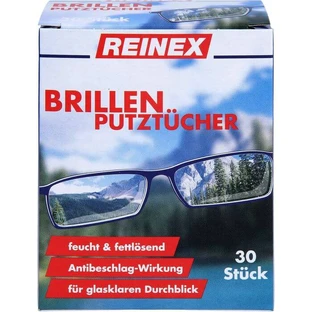 BRILLEN Lingettes nettoyantes Reinex 30 pcs.