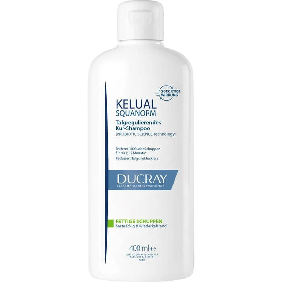 DUCRAY KELUAL SQUANORM Anti-Dandruff Shampoo.vet 400 ml