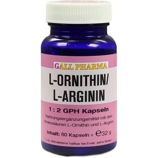 L-ORNITHINE/L-ARGININE 1:2 GPH Capsules 60 Capsules