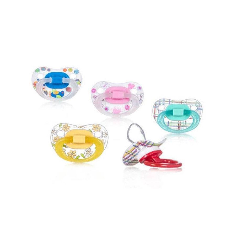 Bebe Dor orthodontische Silikon Schnuller 6-18 Monate -132