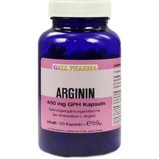 ARGININA 400 mg GPH Cápsulas 120 Cápsulas