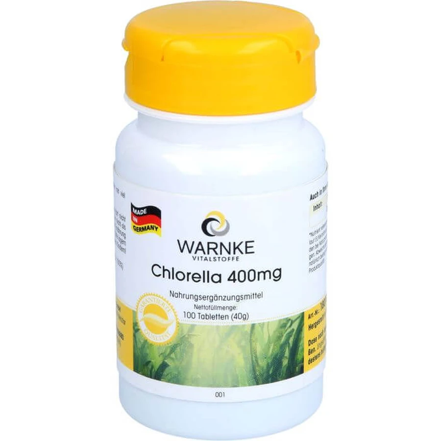 CHLORELLA 400 mg tablets 100 pcs.