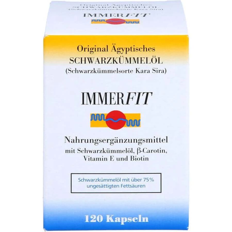 BLACK COMMON OIL Immerfit Capsule 120 Capsule