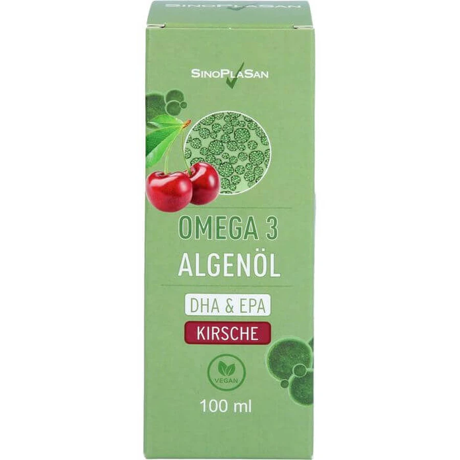 OMEGA-3 ALGENÖL DHA+EPA Kirsche Tropf.z.Einnehmen 100 ml