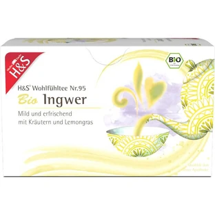 H&S Biologisch Gember Filterzakje 40 g
