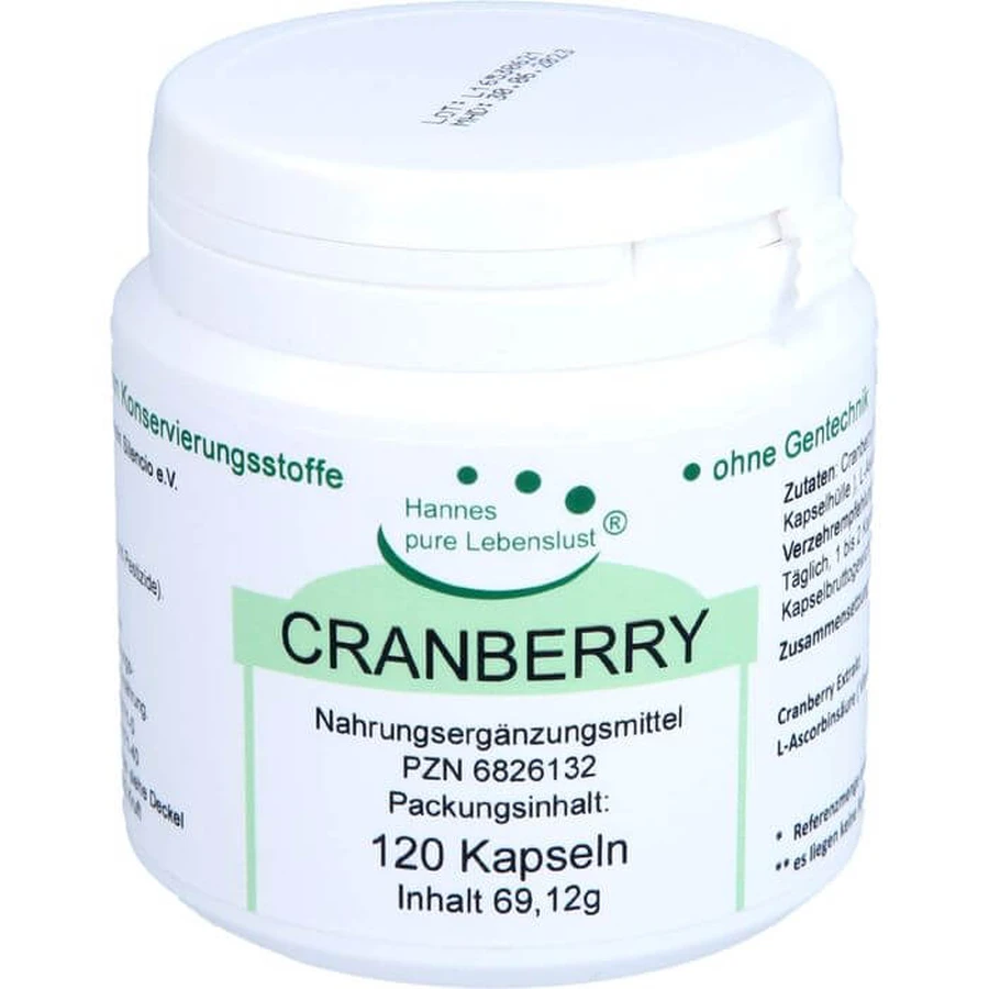 CRANBERRY CAPSULES 120 Capsules
