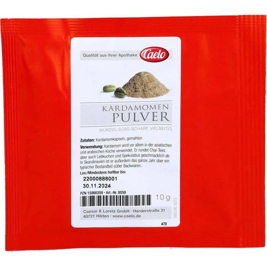 CARDAMOM POWDER Caelo HV-Pack 10 g