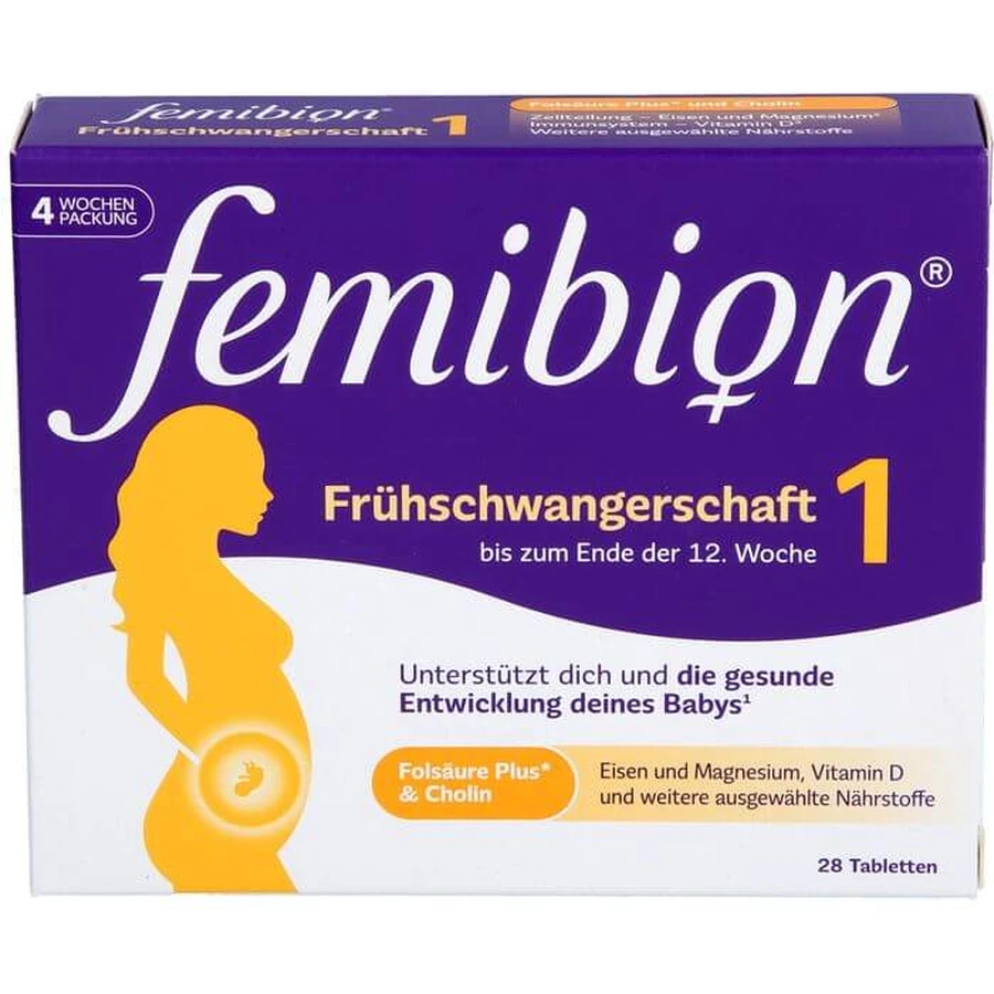 FEMIBION 1 Early Pregnancy Tablets 28 pcs.