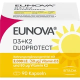 EUNOVA DuoProtect D3+K2 2000 I.E./80 µg Kapseln 90 St.