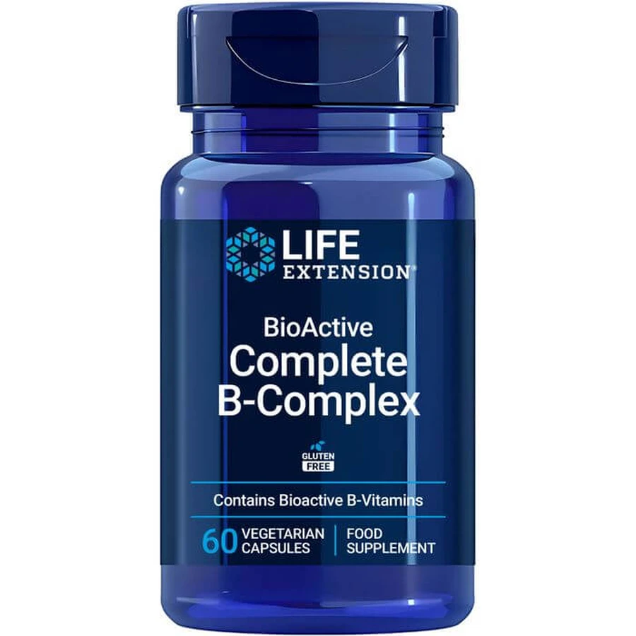 BIO ACTIVE Complete B-Complex Capsules 60 Capsules