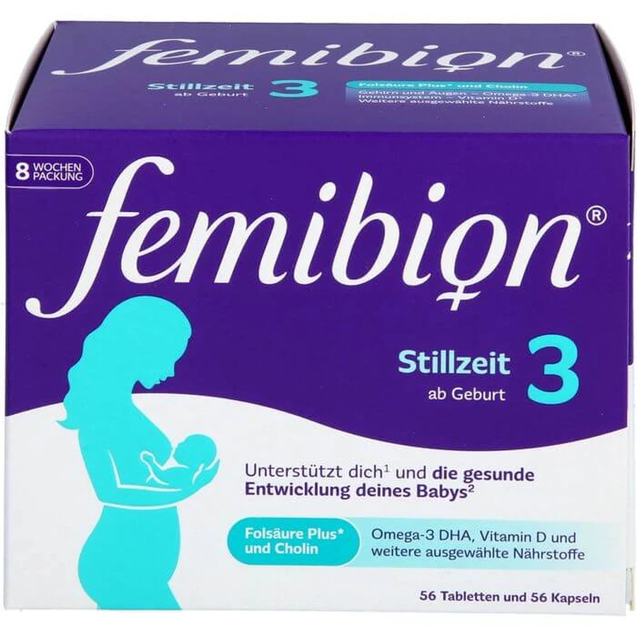FEMIBION 3 Breastfeeding Combi Pack 112 pcs.