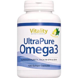 ULTRAPURE Omega-3 1000 mg w.400 mg EPA+300 mg DHA 120 St.