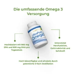 ULTRAPURE Omega-3 1000 mg cu 400 mg EPA+300 mg DHA 120 buc.