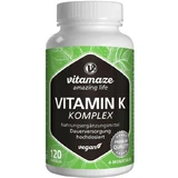 VITAMINA K1+K2 Complex capsule vegane cu doză mare 120 Capsule