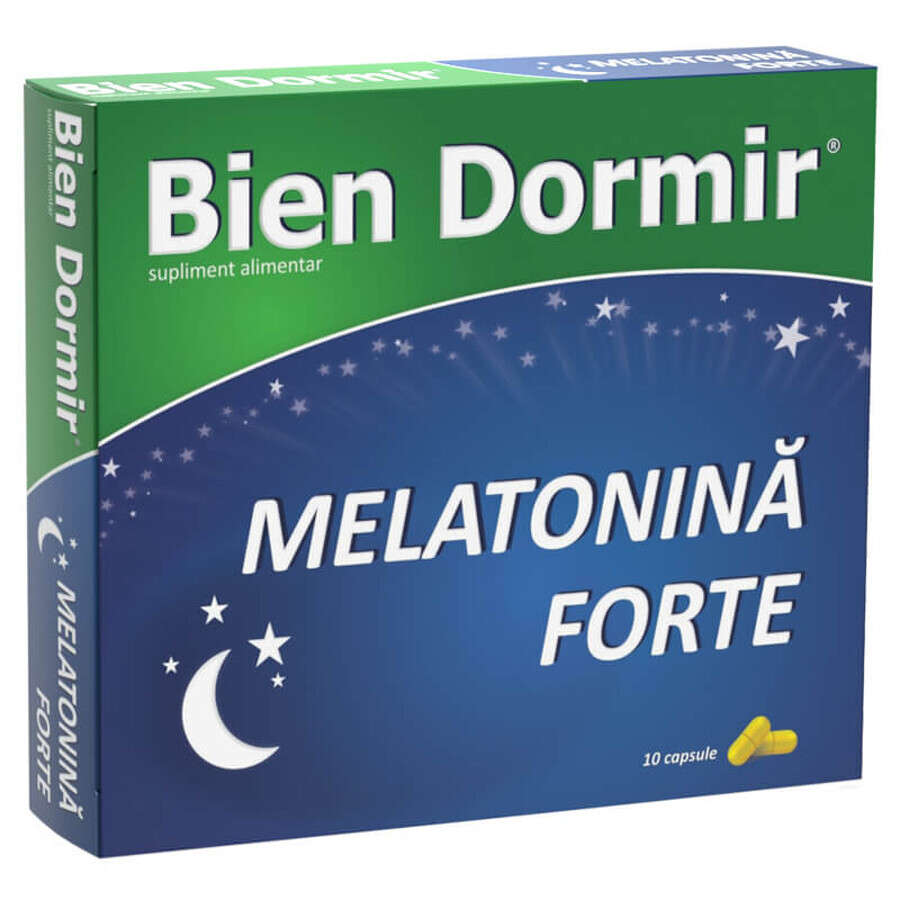 Sleep Well + Melatonine Forte x 10 capsules