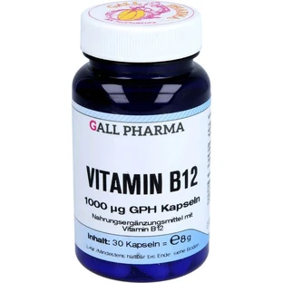 VITAMINA B12 1000 µg GPH Cápsulas 30 Cápsulas