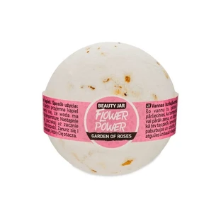 Rose Bath Ball, Flower Power x 150g, Beauty Jar