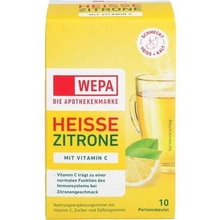 WEPA hot lemon+vitamin C powder 100 g