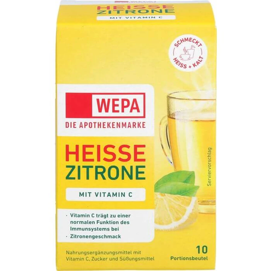 WEPA limone caldo+vitamina C in polvere 100 g