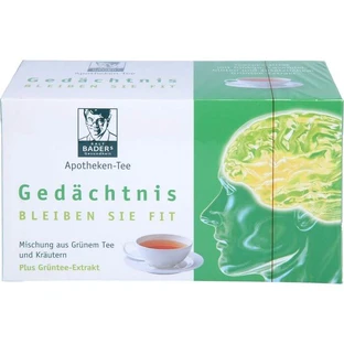 BADERS Apotheken Tea Memory Filter Bag 20 St.
