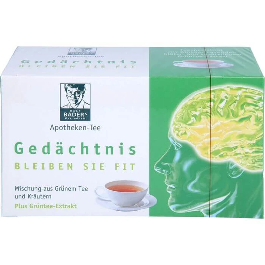 BADERS Apotheken Tea Memory Filter Bag 20 St.
