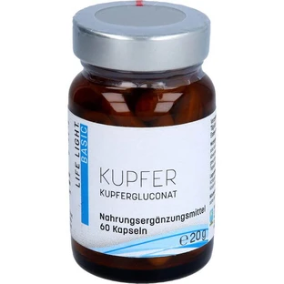 COPPER 2 mg from copper gluconate capsules 60 pcs.