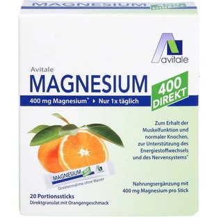 MAGNESIUM 400 direct orange portion sticks 42 g