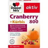 DOPPELHERZ Cranberry+Pompoen Capsules 30 Capsules