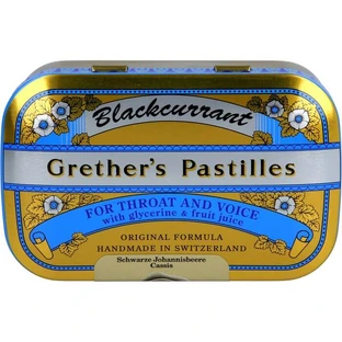 GRETHERS Blackcurrant Gold zh.Past.tin 110 g