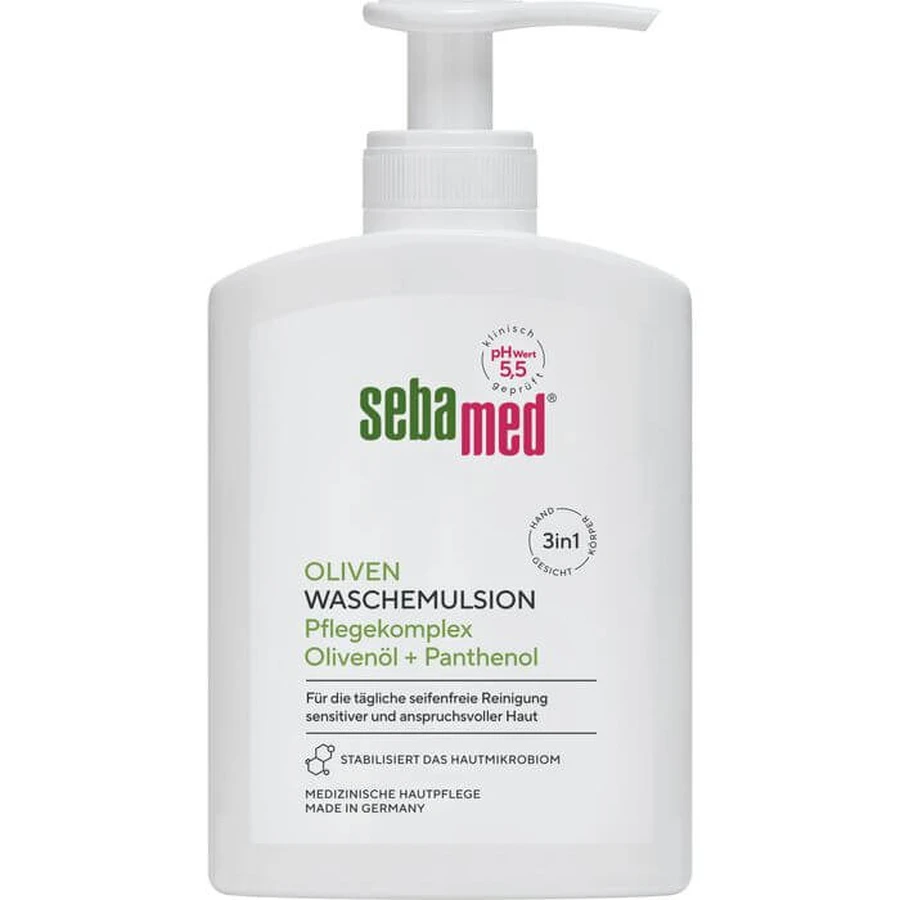 SEBAMED Waschemulsion Oliven+Panthenol 200 ml