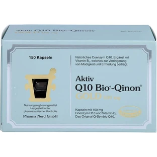 Q10 BIO Qinon Gold 100 mg Pharma Nord Capsules 150 Capsules