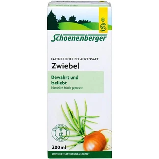 ZUMO DE CEBOLLA natural Schoenenberger 200 ml