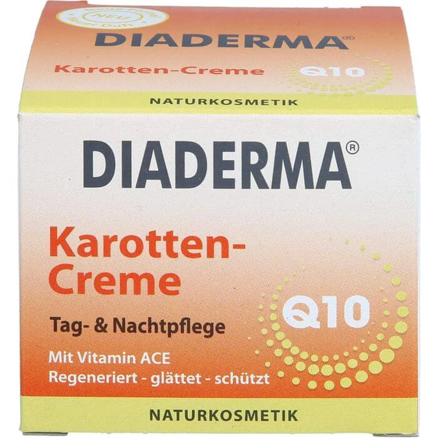 DIADERMA Krem marchewkowy plus Q10 50 ml: ceny i cechy