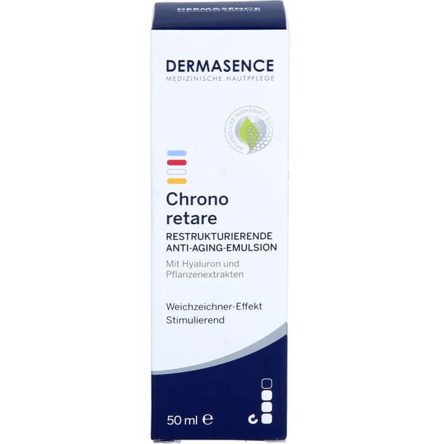 DERMASENCE Chrono retare Restr.anti-aging emulsja 50 ml: ceny i cechy