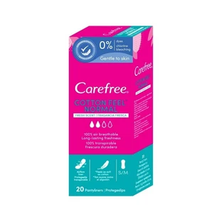 Coton quotidien absorbant Carefree fresh x 20pcs.NEW