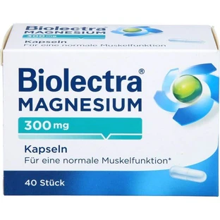 BIOLECTRA Magnesio 300 mg Cápsulas 40 Cápsulas