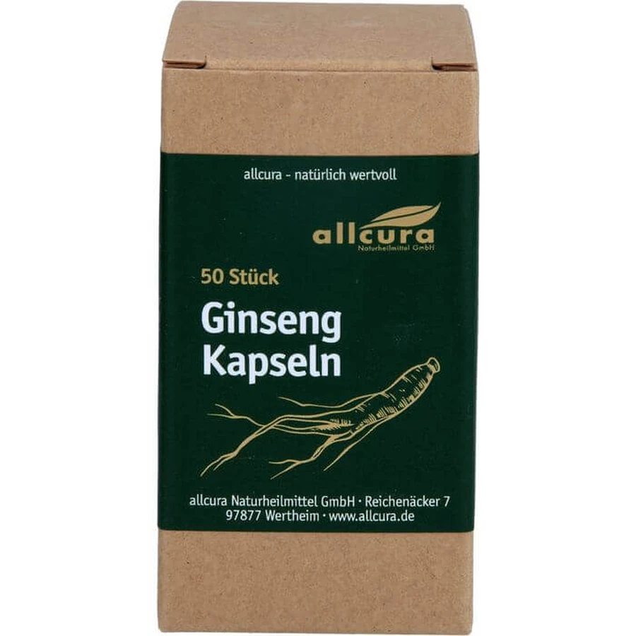 GINSENG 500 Capsules 50 Capsules