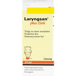 LARYNGSAN Plus Zinc Solución 20 ml
