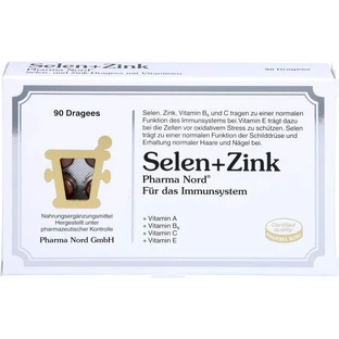 SELEN+ZINK Pharma Nord Dragees 90 St.