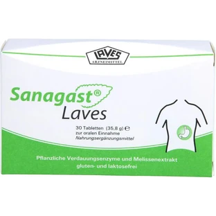 SANAGAST Laves Comprimidos 30 St.