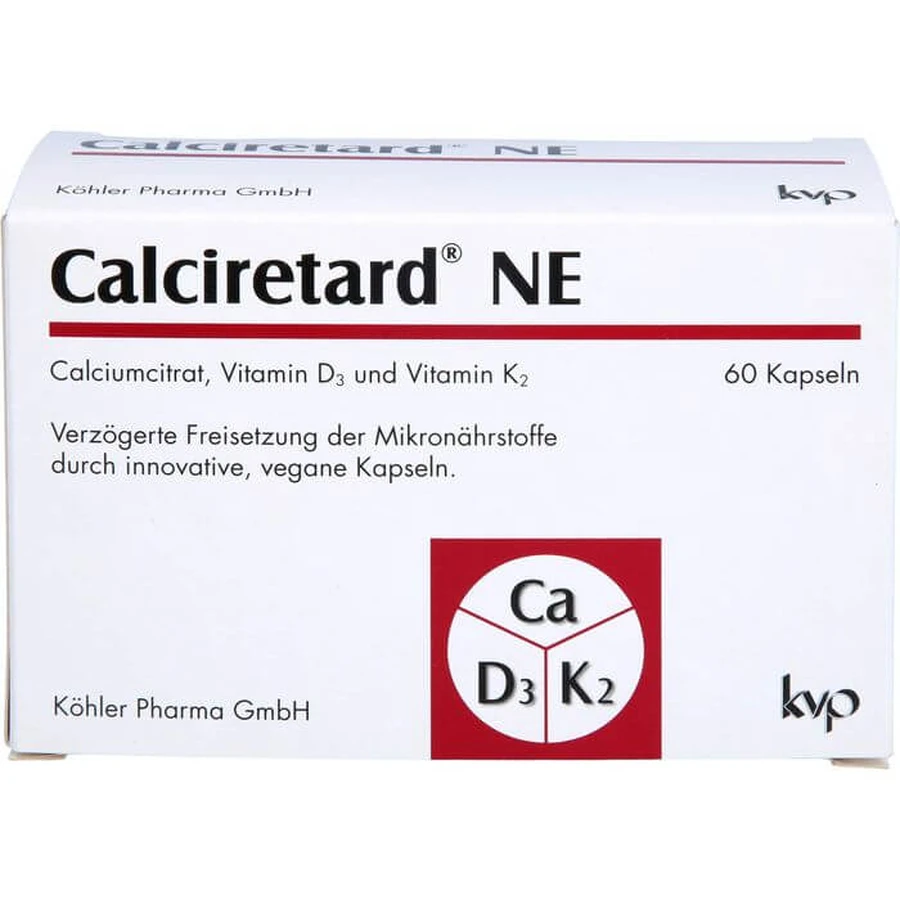 CALCIRETARD NE Capsules 60 Capsules
